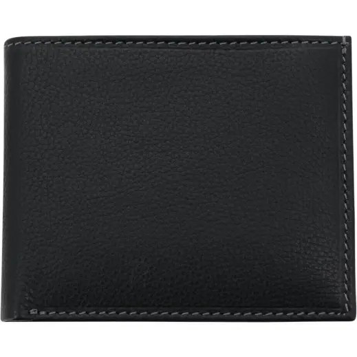 Morelia Santhome Men's Wallet Genuine Leather Wallet - 11 Card (Anti-Microbial) Closed